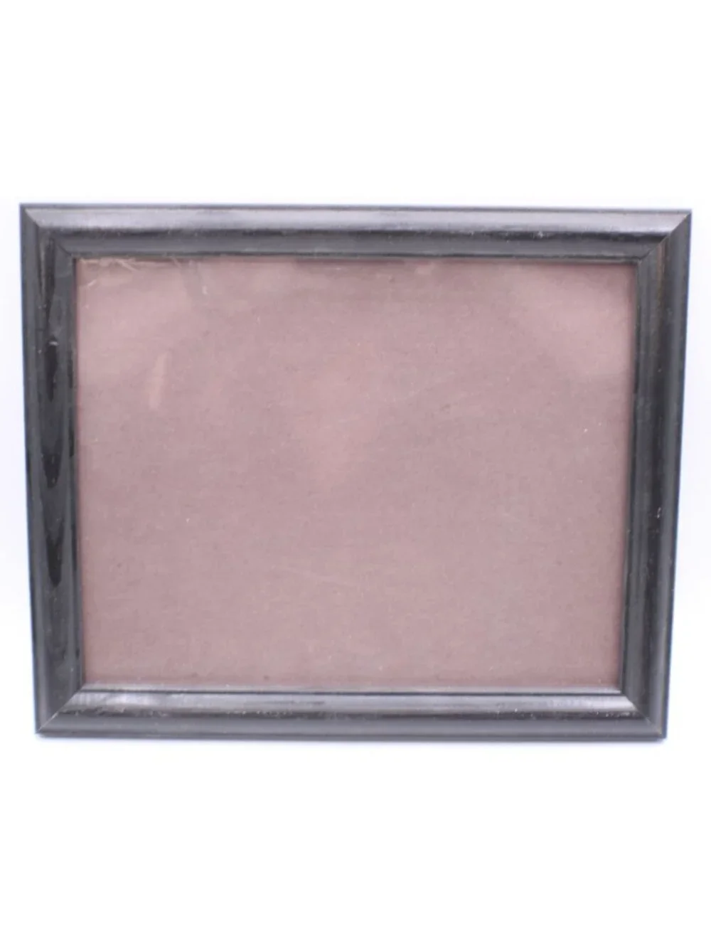 Black Wooden Picture Frame Glass Pane 8x10